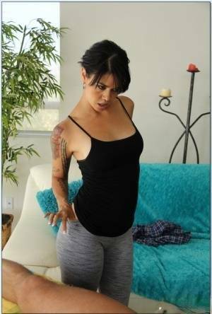 Horny asian MILF Dana Vespoli gives a blowjob and gets fucked hardcore on fangals.org