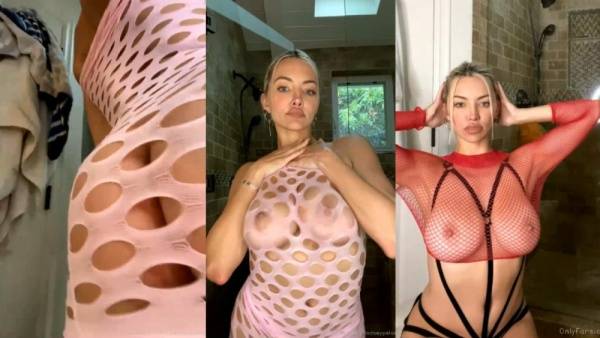 Lindsey Pelas Fishnet Dress Livestream Video Leaked on fangals.org