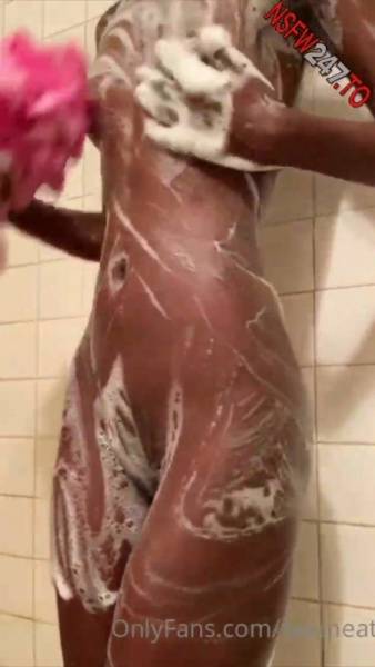 Sexmeat washing her body in the shower onlyfans porn videos on fangals.org