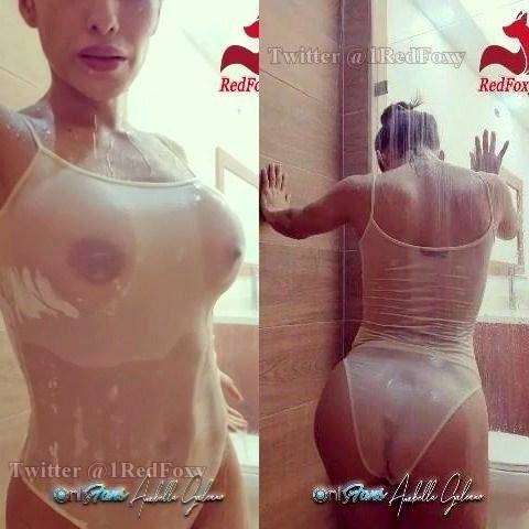 Anabella Galeano Nude Swimsuit Shower Video Leaked on fangals.org