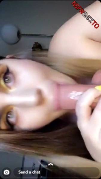 Candy Court sloppy dildo blowjob POV snapchat premium xxx porn videos on fangals.org