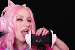 Diddly ASMR Ahegao Ear Licking Exclusive Video Leaked on fangals.org