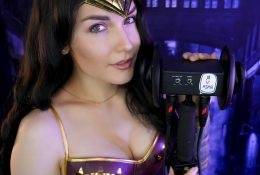 KittyKlaw ASMR Wonder Woman Licking Video Leaked on fangals.org