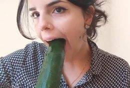 Jessy ASMR Cucumber Sucking Sounds Video Leaked on fangals.org