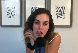 Miss Bell ASMR Kisses Video Leaked on fangals.org