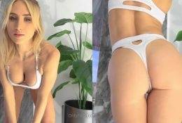 Lauren Dascalo NSFW White Lingerie Tease Video Leaked on fangals.org