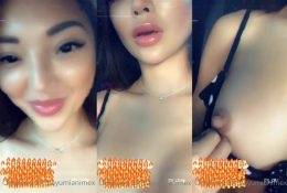 Ayumi Anime OnlyFans Boob Tease in Car Video on fangals.org