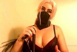 Masked ASMR Dominatrix Femdom Video on fangals.org