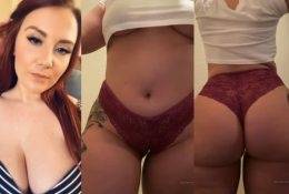 Ruby Red Onlyfans Lingerie Video Leaked on fangals.org