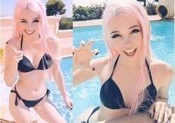 Belle Delphine Sexy Holiday Fun in the Pool Video on fangals.org