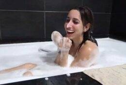 Christina Khalil Topless Bathing Lewd Video on fangals.org