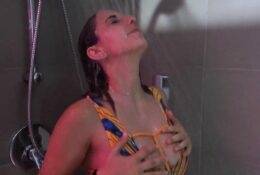 Christina Khalil Sexual Shower Patreon Video on fangals.org