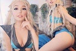 Belle Delphine Sexy Khaleesi Snapchat Photos and Video Leak on fangals.org