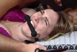 Beautiful Blonde Fucked and Dominated in Bed on fangals.org