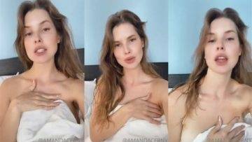 Amanda Cerny Nude Morning Teasing Video Leaked on fangals.org