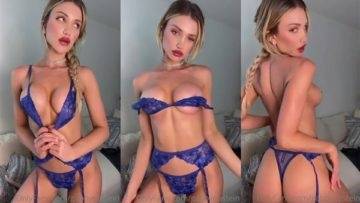 Gabby Epstein Nude Lingerie Teasing Video Leaked on fangals.org