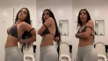 Malu Trevejo Nude Nipple Slip Video Leaked on fangals.org