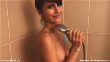 ArianaRealTV Patreon Nude Shower Porn Video Leaked on fangals.org