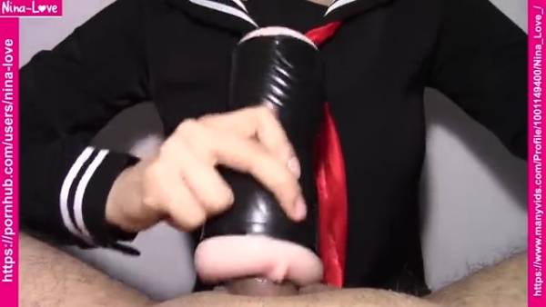 Nina love japanese schoolgirl uniform pov fleshlight handjob fleshlight cumshot xxx free porn videos - Japan on fangals.org