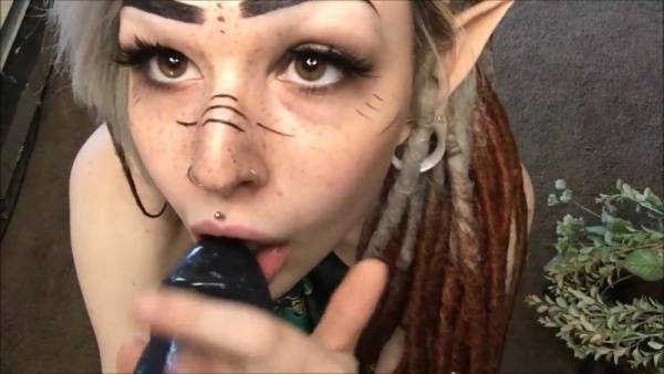 GoddessMonsoon Xar POV Wood elf BJ Facial porn videos on fangals.org