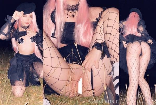 Belle Delphine Night Time Outdoors OnlyFans Video on fangals.org