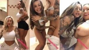 Viking Barbie Fucked Dakota in Public Bathroom Nude Video Mega on fangals.org