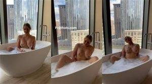 Courtney Tailor Nude Masturbating in Bathtub Porn Video Leaked Mega on fangals.org