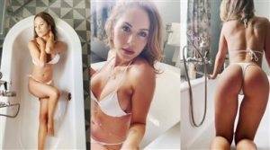 Brittney Palmer Nude White Bikini Teasing Video Leaked Mega on fangals.org