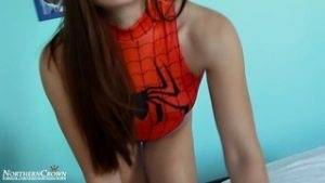 Spidergirl Cosplay With Sexy Teen! on fangals.org