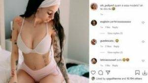 Bhadbhabie Lingerie Teasing OnlyFans Insta Leaked Videos Mega on fangals.org