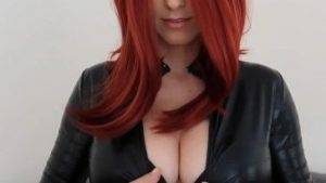 Christina Khalil Black Widow Cosplay Video Mega on fangals.org