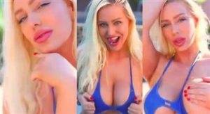 Leak Tiktok Porn Tara Babcock Blue Monokini Nude Video Leaked on fangals.org