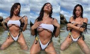 Leak Tiktok Porn Ana Cheri Nude Beach Teasing Video Leaked on fangals.org