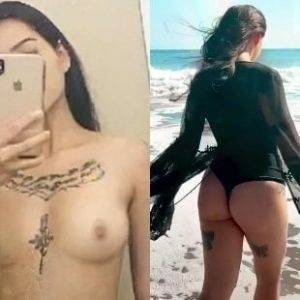 BELLA POARCH NUDE TITS AND ASS CHEEKS FLAUNTING thothub on fangals.org