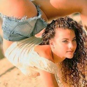 SOFIE DOSSI ASS STRETCHING AND BIKINI BOOBS thothub on fangals.org