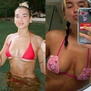 DUA LIPA BOOBS, BUTT, AND BIKINI COLLAGES thothub on fangals.org