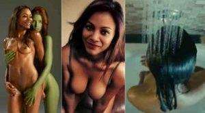 Zoe Saldana Nude Photos Leaked NEw Leaked on fangals.org