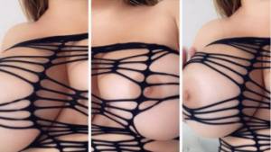 Anastasiya Kvitko big tits in fishnet thothub on fangals.org