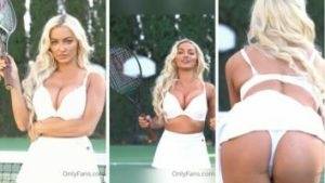 Lindsey Pelas bouncing tits in tennis dress thothub on fangals.org