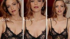 ASMR Gina Carla black lingerie thothub on fangals.org