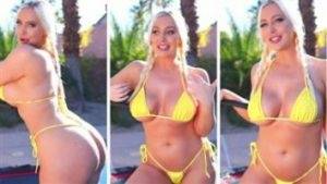 Tara Babcock Youtuber Yellow Bikini Video Leaked on fangals.org