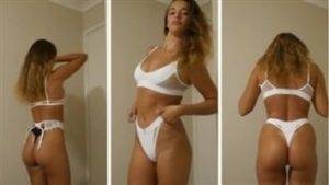 Shaniah Antrobus Nude Lingerie Try On Video Leaked on fangals.org