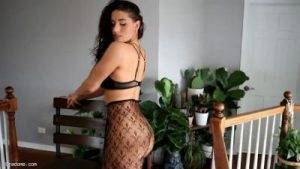 Florina Fitness Topless Black Fishnet on fangals.org