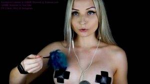 ASMR Network Nude Naughty Feather ASMR Lewd Video on fangals.org