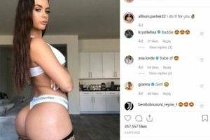 Allison Parker Butt Plug Anal Play Porn Video on fangals.org