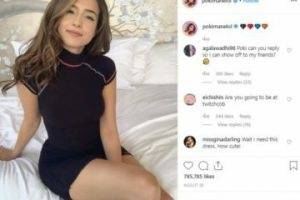 Pokimane Thicc Ass On Stream See Through Twitch Streamer on fangals.org