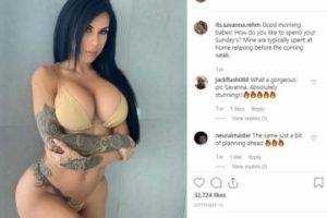 Savanna Rehm Nude Video Oil Tease on fangals.org