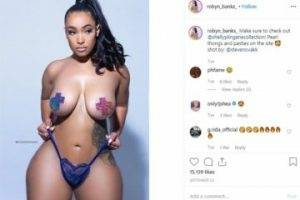 Robyn Banks Full Nude Video Leaked on fangals.org