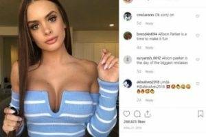 Allison Parker Ice In Her Pussy Nude Porn Premium Snapchat Leaked on fangals.org