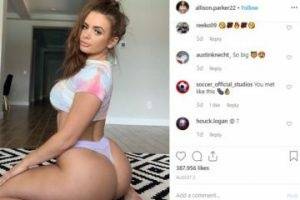 Allison Parker Spanking Nude Video Premium Snapchat leak on fangals.org